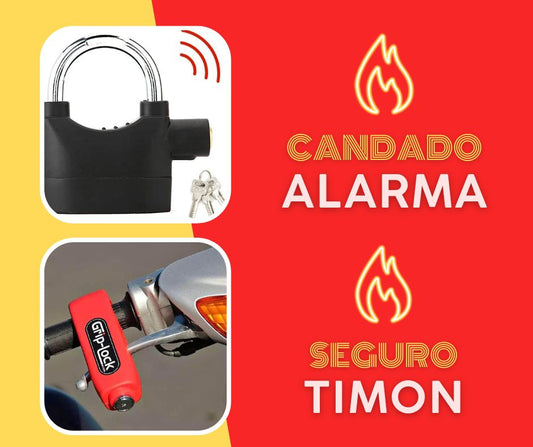 Seguridad para moto a 69 soles hasta acabar stock
